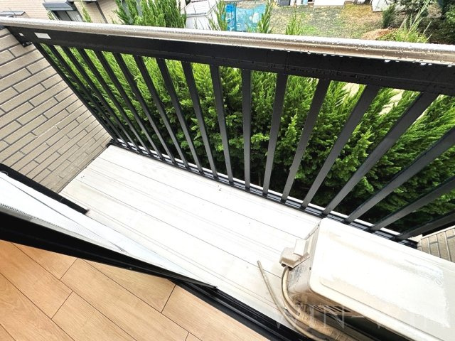 牛川南台のバルコニー