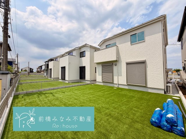 【新築】佐波郡玉村町斎田第２期　５号棟(全８棟)　リナージュ　新築建売分譲の外観|外観もきれいです