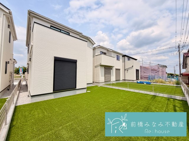 【新築】佐波郡玉村町斎田第２期　４号棟(全８棟)　リナージュ　新築建売分譲の外観|きれいな外観です