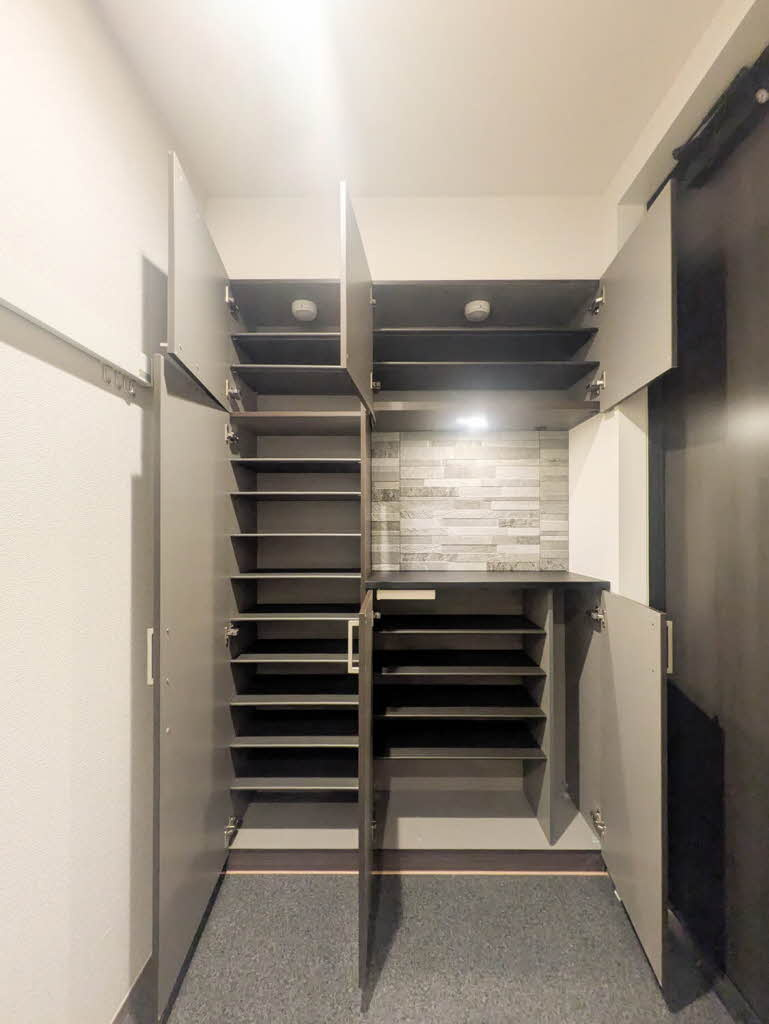 熊本市中央区南熊本１丁目の賃貸マンションの玄関
