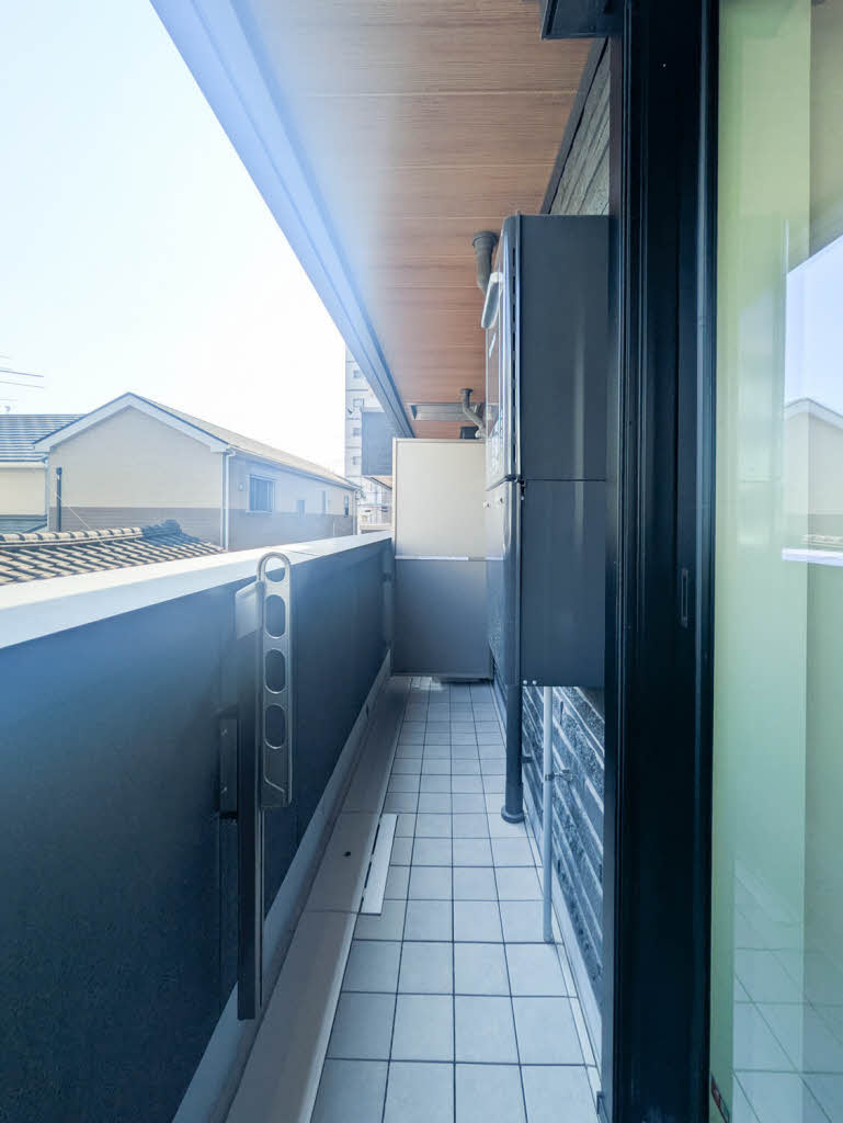熊本市中央区南熊本１丁目の賃貸マンションのバルコニー