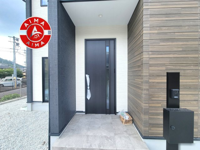 大野城市乙金東3丁目第1-1棟（1号棟）の外観：施工例|おでかけの時も帰った時も、「我が家」を最初に感じでもらえる素敵な空間に。