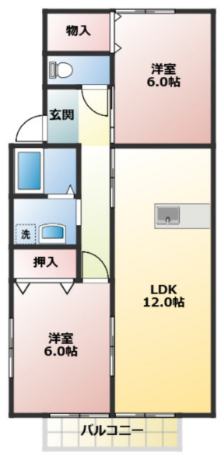 シャトル泉の間取り