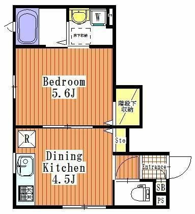 ソレイユ田端の間取り