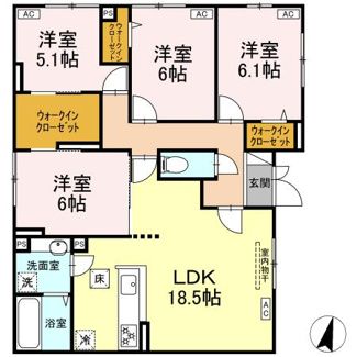 【間取り】 | パルボヌール
