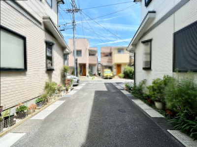 【前面道路含む現地写真】 | 長岡京市神足2丁目　中古戸建