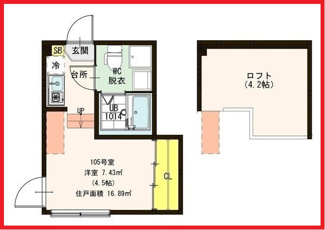 【間取り】 | ハーモニーテラス柴又Ⅲ