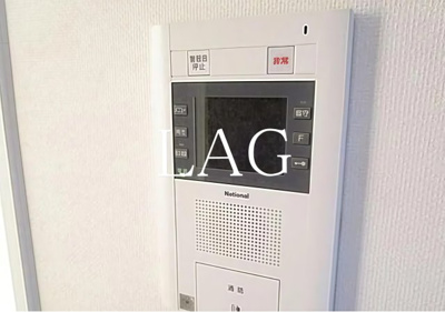 【セキュリティ】 | セ ジョリ 浅草 ベルグレード | モニターつきインターホンです。