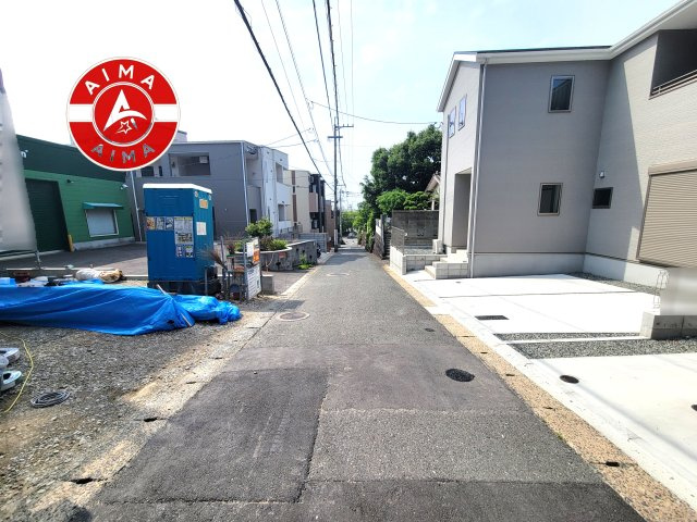 福岡市城南区梅林1丁目第3-1棟（1号棟）の前面道路含む現地写真|前面道路です。
