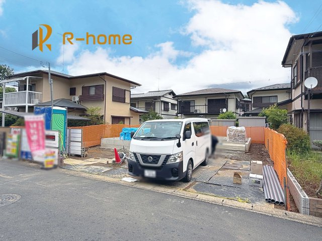 牛久市牛久町3期　新築戸建て　1号棟の外観|ご予約を頂ければ、『平日』はもちろん『早朝』や『夜間』もご見学可能です♪お気軽にお申し付けください♪