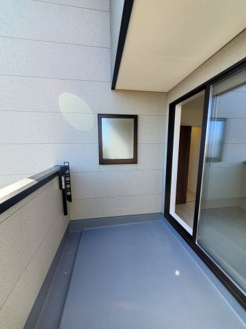 北葛飾郡松伏町　田中3丁目　新築戸建　　全2棟のバルコニー|施工例です