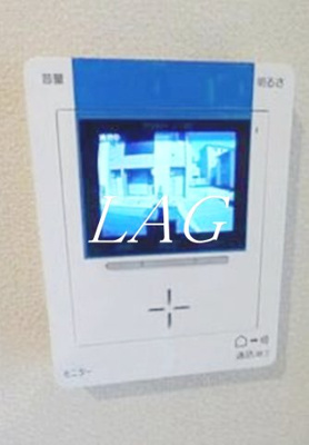 【セキュリティ】 | ワインディングロード | モニター付きインターホンです。