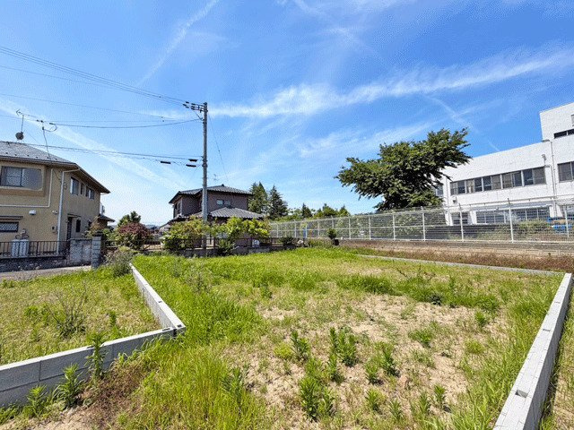 名取市増田字北谷　土地の外観