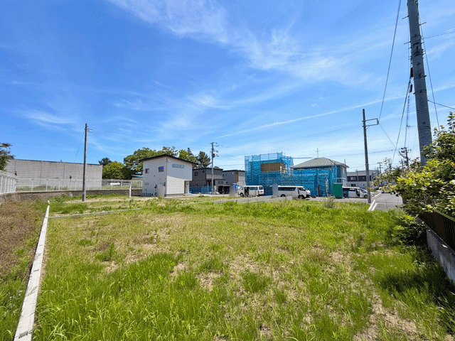 名取市増田字北谷　土地の外観