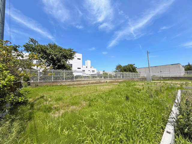 名取市増田字北谷　土地の外観