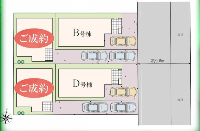 葛飾区水元５丁目30番【水元小学校:徒歩６分】の区画図