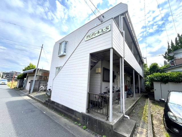 グランデュールASの外観|★B・T別★角部屋★給湯★収納豊富★最上階★
