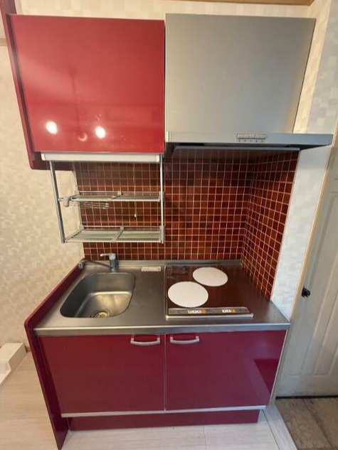 杉並区本天沼１丁目の賃貸マンションのキッチン