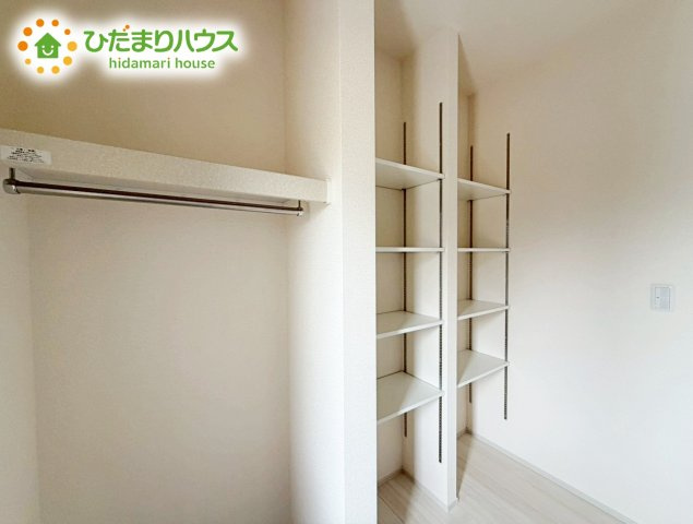 いわき市平赤井2期　新築戸建の収納|各居室にはしっかりと収納を完備！
