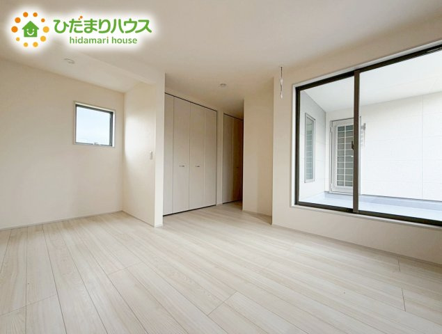 いわき市平赤井2期　新築戸建の寝室|清々しい朝陽が差し込む寝室は、開放感たっぷりで心をリフレッシュしてくれる特別な住空間。家具の配置を自由に楽しむことで、自分だけの快適な居場所を作り出せます！
