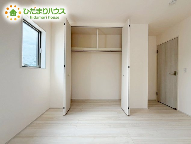 いわき市平赤井2期　新築戸建の収納|洋室B 収納