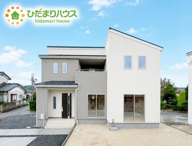 いわき市平赤井2期　新築戸建の外観|平日・夜間もご案内可能(^^♪お気軽にお問い合わせくださいませ!(^^)!