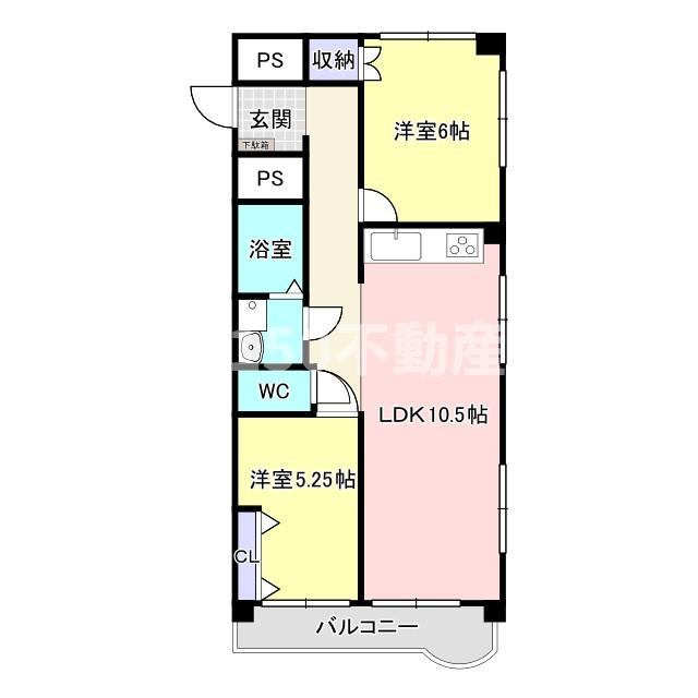 ラティーナ岐阜の間取り
