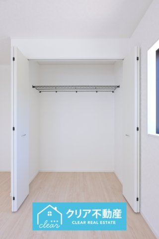 【収納】 | 桐生市広沢町第19　クレイドルガーデン　新築平屋 | 収納スペースを多くとり、スッキリ空間で暮らしたい方にピッタリ！