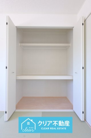 【収納】 | 桐生市広沢町第19　クレイドルガーデン　新築平屋 | 大容量の収納付きでお部屋もスッキリ片付きます♪