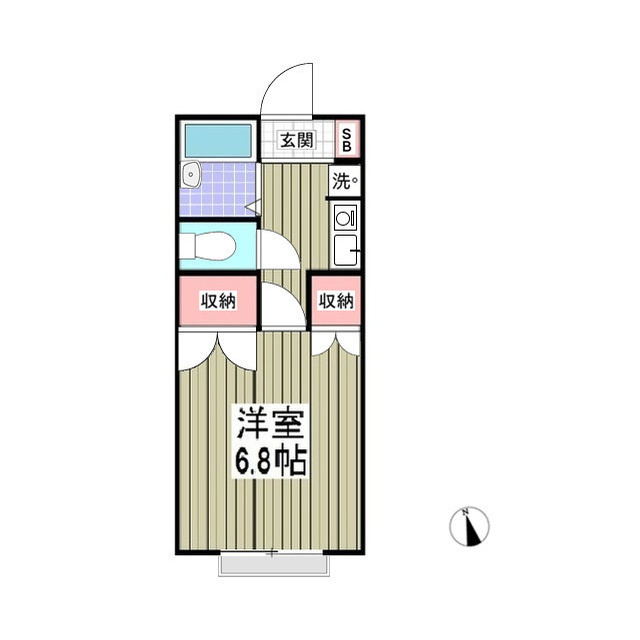 サンライズⅢの間取り