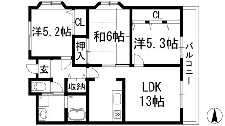 【間取り】