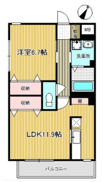 KAYANAの間取り