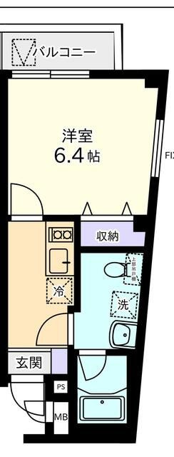 クレシェンド田端の間取り
