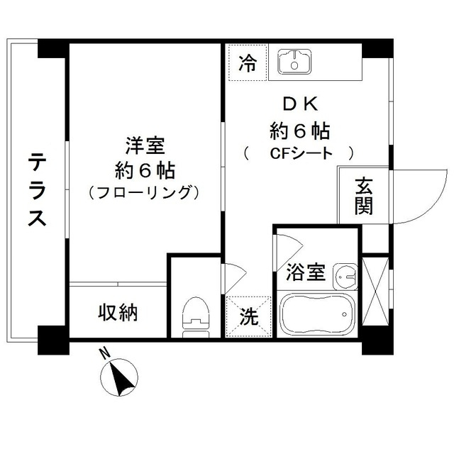 クレサント松陰の外観