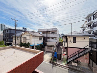 【展望】 | 蒲田ローヤルコーポA棟 | バルコニーからの眺望　当日のご見学、可能です！お気軽にお問い合わせください！※0120-133-468