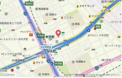【地図】 | アスティナ弁天町