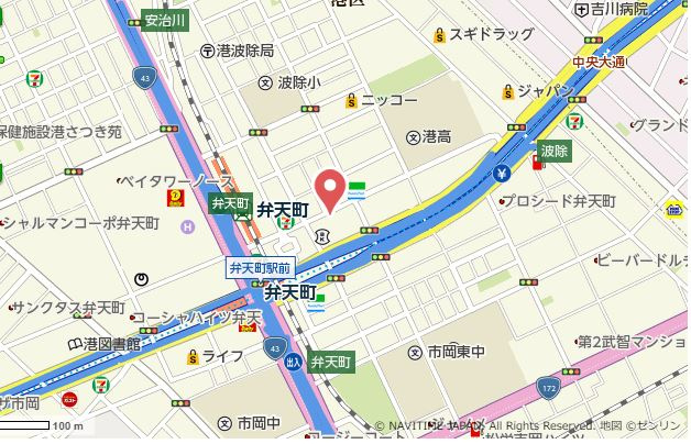 【地図】 | アスティナ弁天町