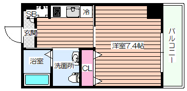 【間取り】 | アスティナ弁天町