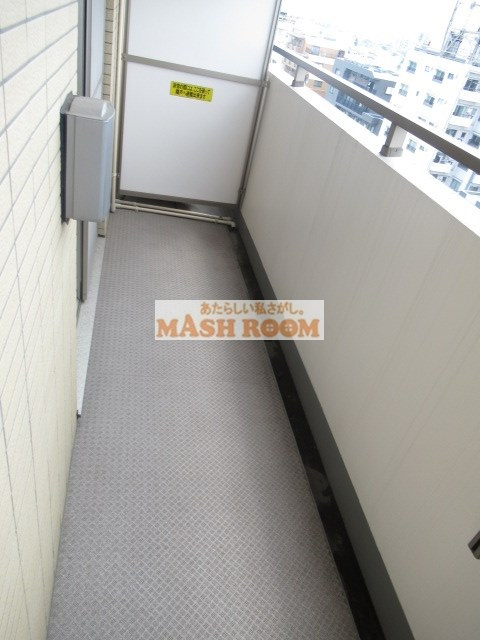 中野区野方１丁目の賃貸マンションのバルコニー