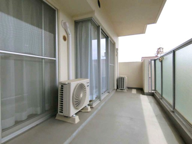 ヴェルドール芦屋のバルコニー