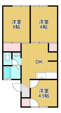 クレスト南越谷の間取り