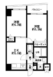 【間取り】 | ＨＦ東日本橋レジデンス | 間取りです。