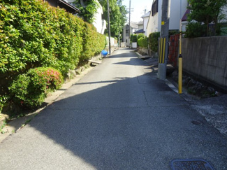 【前面道路含む現地写真】 | 川西市小戸1丁目15の3　建築条件無土地