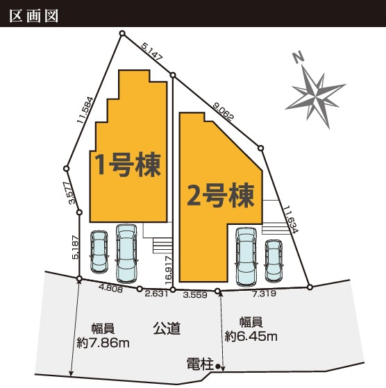 千葉市稲毛区宮野木町１０期の区画図