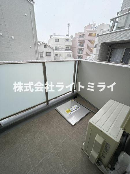 ＳＨＯＫＥＮ　Ｒｅｓｉｄｅｎｃｅ早稲田のバルコニー| 