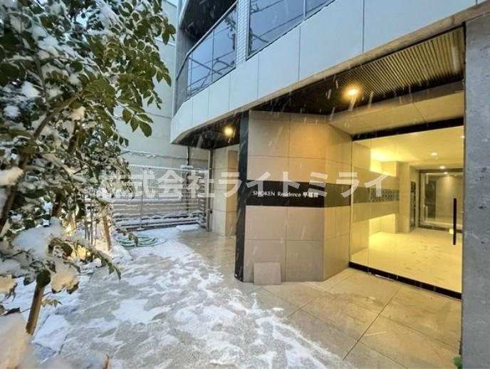 ＳＨＯＫＥＮ　Ｒｅｓｉｄｅｎｃｅ早稲田のエントランス