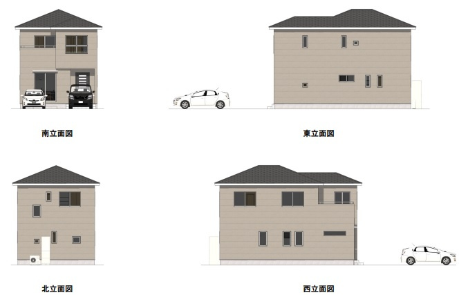 セルリアンステージ周南市江の宮町のその他|立面図