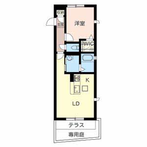 シャーメゾン鳳中町の間取り