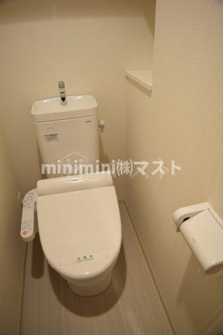 プレサンス難波セレクトのトイレ