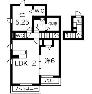 グレイス長岡京の間取り